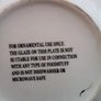 Cute, presume Vintage Kitchen Plate Image 2
