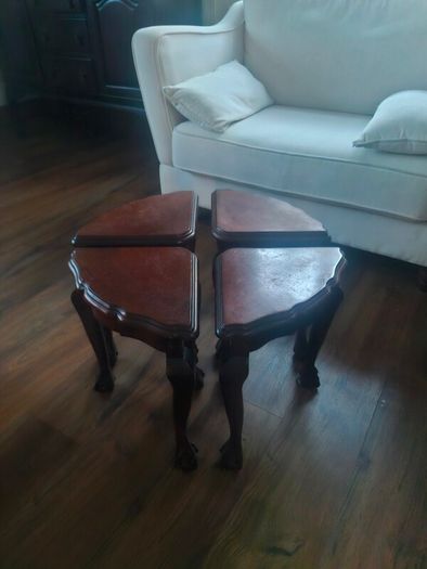 Mahogany coffee table