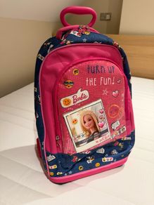 Barbie travel bag on wheels