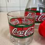 Coca Cola Liberty Stained Jug Set With Two Glasses x 2 Image 5