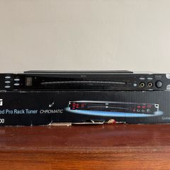 KORG DTR-2000 Digital Rackmount Tuner Built-in Mic Guitar/Bass Silver/Black
