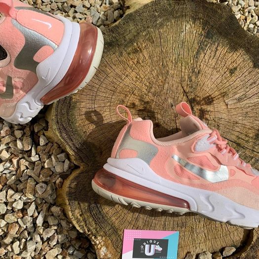 Nike Air Max 270 Pink White Silver