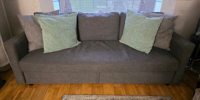 3 Seat Sofa Bed with storage