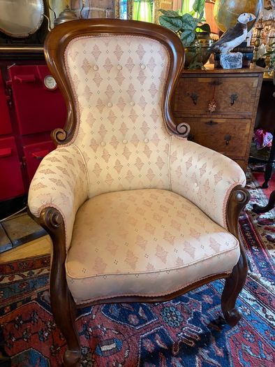 Victorian mahogany chair