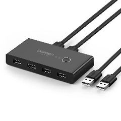 UGREEN 30767 2 In 4 Out USB 2.0 480Mbps Sharing Switch Box
