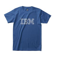 IBM T-Shirt in Black, White, or Royal Blue
