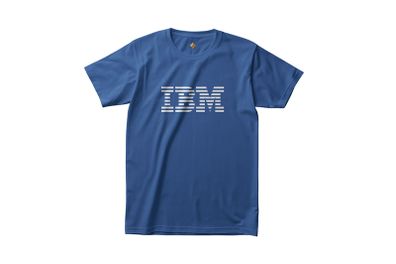 IBM T-Shirt in Black, White, or Royal Blue