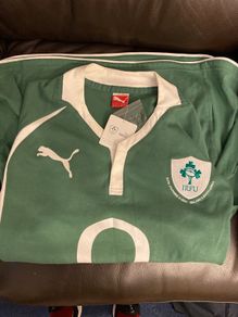Ireland rugby retro jersey