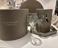 Tipperary Crystal Pearl Wine Glasses