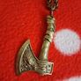 thor hammer pendant chain Image 3
