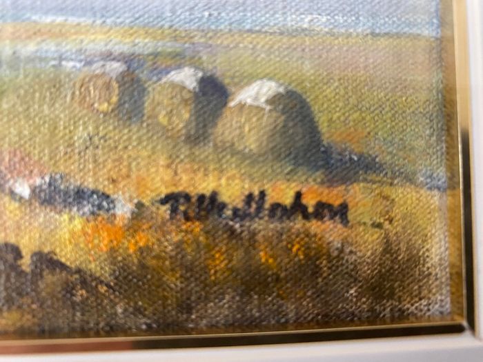 Oil painting Thatch cottage Clifden