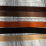 Belt for man : Lather and with Python skin, Alligator Skin Image 3