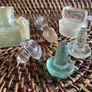 Antique bottle stopper / sea glass Image 5