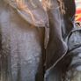 Woman's Black Cape Coat Image 8