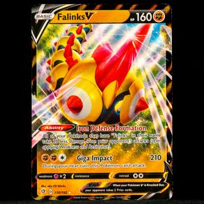Falinks V 110/192 Half Art Ultra Rare Rebel Clash Pokemon Card
