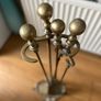 Vintage Brass Companion Set Image 6