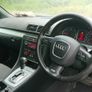 Audi a4 b7 2.0tdi BRE 140hp estate 7 speed automatic CVT factory b6 b7 s-line  black roof lining half leather seats thule towbar parts breaking healthy engine armrest glove box LY7G paint code Image 7