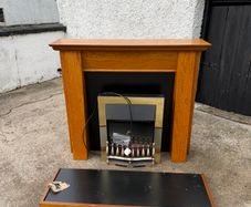 Electric Fire & Fireplace Surround