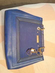 Royal blue river island handbag