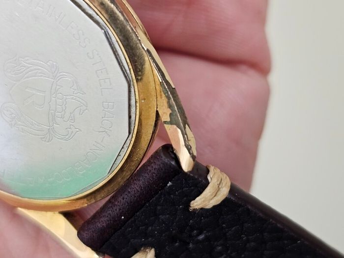 Vintage Swiss Made Richard Incabloc Gold Plated watch 1960s