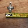 Silver Cross with cubic zirconia Image 2