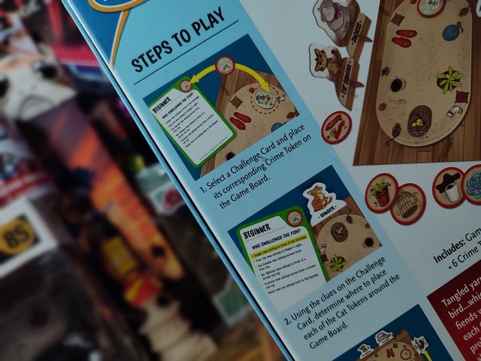 Cat Crimes ! Whos to Blame Logic Game ! Mensa Mind Games Finalist !