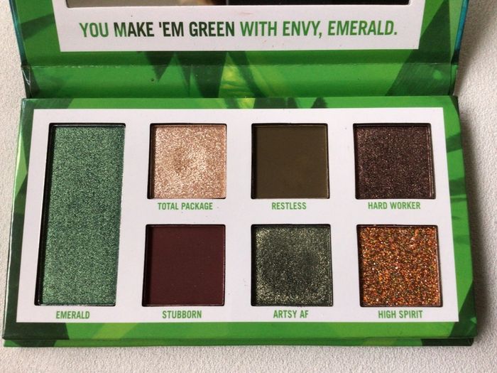 bh Emerald for May 7 Color Shadow Palette