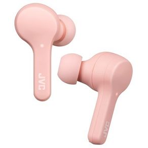 JVC Pink Wireless Ear Buds Earphones Bluetooth Ear Phones