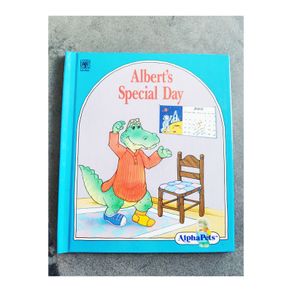 Vintage book Albert's Special Day published in 1990