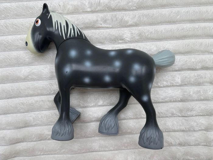 Wissper 109358375 Grass World Play Set Grey ONLY Horse Simba USed Dity PLease see pictures