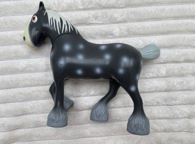 Wissper 109358375 Grass World Play Set Grey ONLY Horse Simba USed Dity PLease see pictures