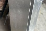 Stainless steel wall press