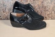 womens ALVIFLEX orthopaedic comfort and wellness shoes black Size UK 8 EU 42 (AT1)