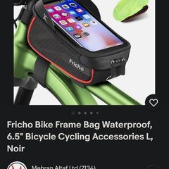 waterproof bike frame bag for phone