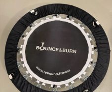 Bounce and Burn Folding Exercise Trampoline