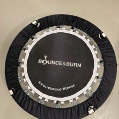 Bounce and Burn Folding Exercise Trampoline