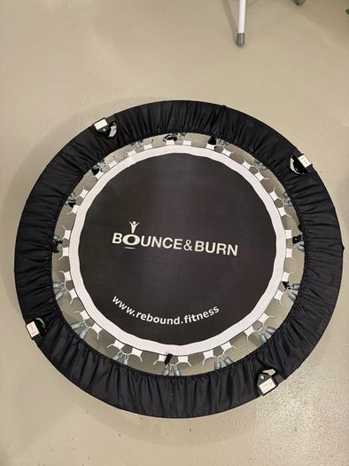 Bounce and Burn Folding Exercise Trampoline