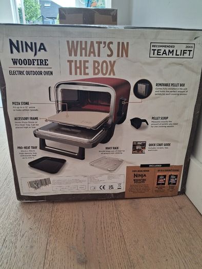 Ninja Woodfire Electric Outdoor Oven + Accessories