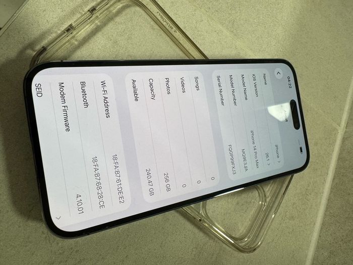 iPhone 14 Pro Max 256 gb