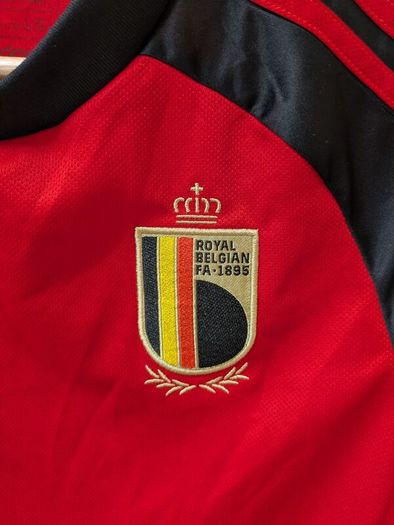 Adidas Belgium Home kids football jersey shirt 11/12 years