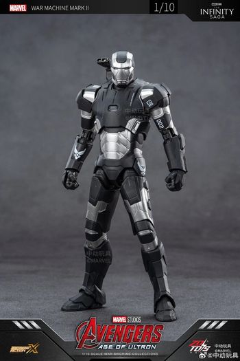 ZD Toys: Avengers: War Machine Mark II 7''
