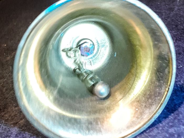 Brass hand bell 20cm