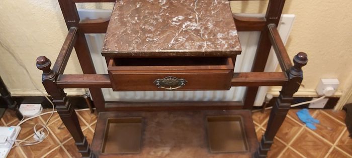 Vintage Early 1900s Hall Stand