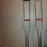 Adjustable Underarm Crutches (Pair) Image 2