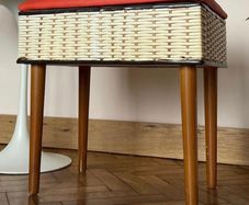 Vintage stool / sewing box