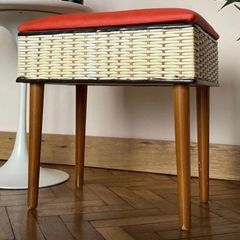Vintage stool / sewing box