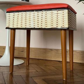 Vintage stool / sewing box