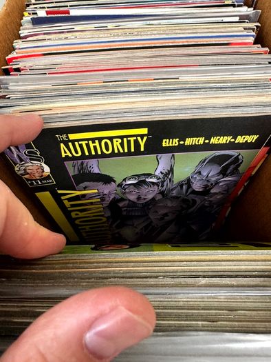 Indie Long Comic Box w 325 Comics for Sale