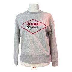 Women's Lee Cooper Original's sweatshirt. Size UK8