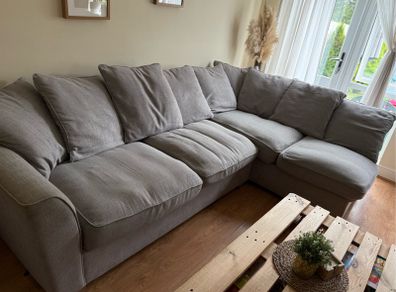 Large Grey Corner Sofa